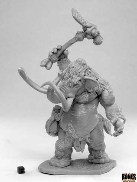 Reaper Bones Black: Mumlak the Mighty - Plastic Miniature Deluxe Boxed Set