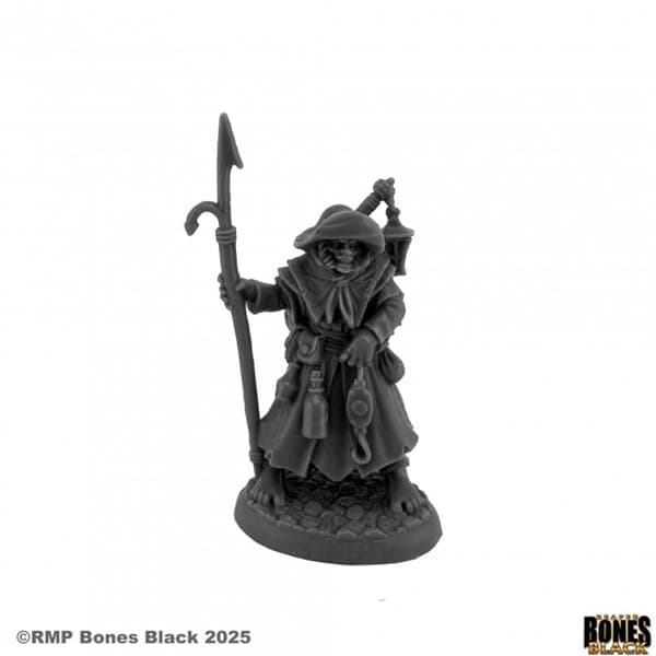 Reaper Bones Black: Kaiser Stedwick Pirate Cultist - Plastic Miniature