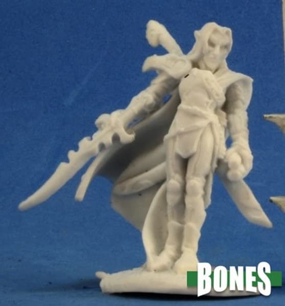 Reaper Bones Classic: Ardynn, Elf Fighter - Plastic Miniature