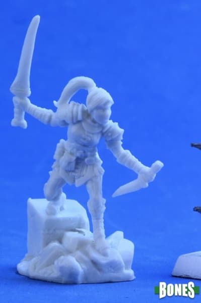 Reaper Bones Classic: Lanelle, Half-elf Rogue - Plastic Miniature