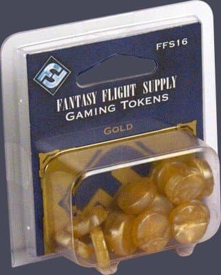 Gaming Tokens: Gold - Fantasy Flight Games FFS16