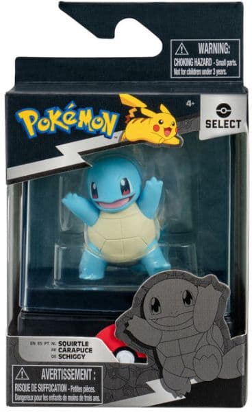 Pokémon: Battle Action Figures - Squirtle - 5cm