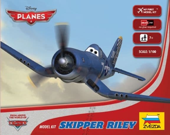 Disney Planes: Skipper Riley - Plastic Model Kit (2062) *Crazy Tilbud*