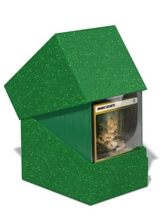 Ultimate Guard: Return To Earth Boulder Deck Case (Deck Box) 133+ Standard Size Green