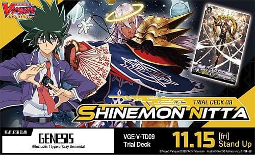 Cardfight!! Vanguard CCG V Trial Starter Deck: Shinemon Nitta - Engelsk V Deck 09