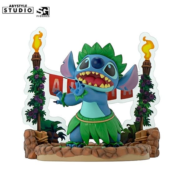 Disney: Lilo & Stitch - Stitch Hula Dance - 1/10 PVC Figure 10cm