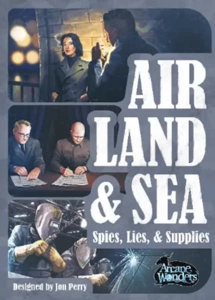 Air, Land & Sea: Spies Lies & Supplies - Board Game