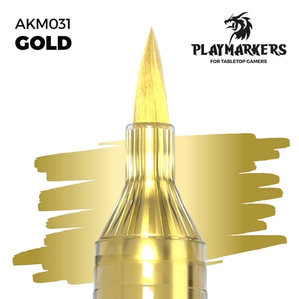 AK Interactive - Playmarkers: Gold (Paint Marker/Malingstusch)