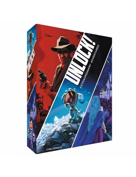 Unlock! 11: Extraordinary Adventures - Cooperative Escape Room Puzzle Card Game