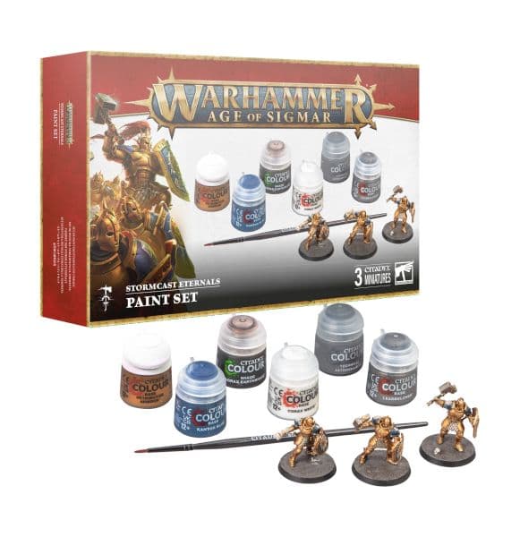 Citadel Stormcast Eternals + Paint Set (2024) - 57170218004
