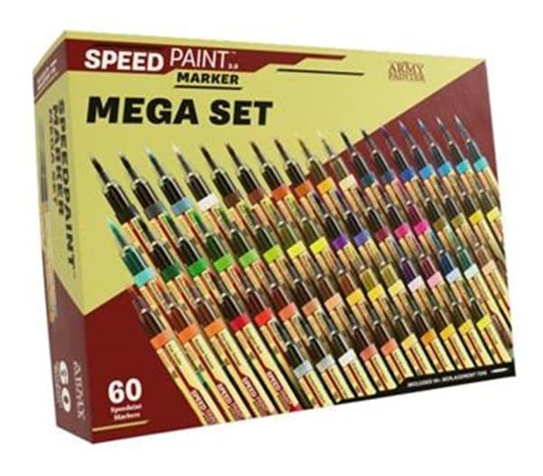 Army Painter: Speedpaint Markers - Mega Set - SM8004P