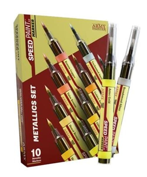 Army Painter: Speedpaint Markers - Metallics Set - SM8002P