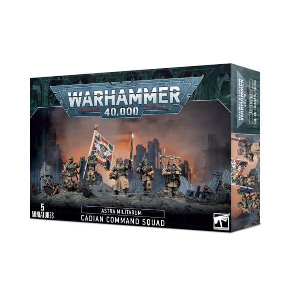 Astra Militarum - Cadian Command Squad - 99120105102