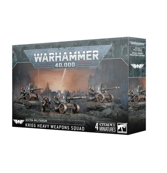 Astra Militarum - Krieg Heavy Weapons Squad - 99120105130