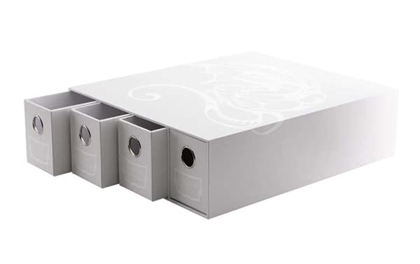 Dragon Shield - Fortress Card Drawers: White - (Dragonshield) - AT-33704