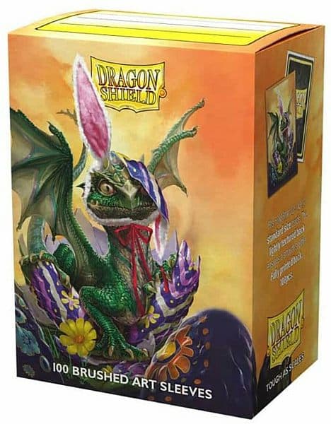 Dragon Shield Deck Protectors - Matte Art Sleeves: Easter Dragon (2022) - 100 lommer - Dragonshield - Sleeves #AT-12081