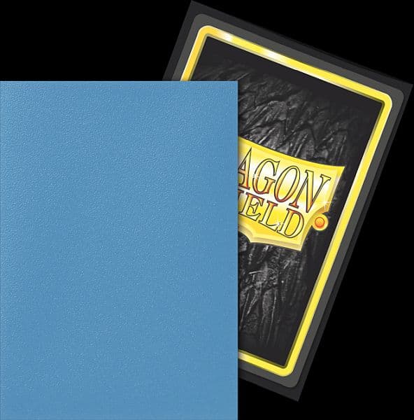 Dragon Shield Small/Japanese Size Deck Protectors - Matte Dual: Lagoon - 60 lommer - Dragonshield (Yugioh) - Sleeves #AT-15148