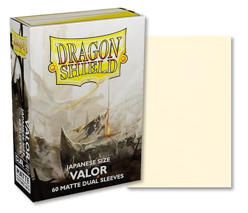 Dragon Shield Small/Japanese Size Deck Protectors - Matte Dual: Valor - 60 lommer - Dragonshield (Yugioh) - Sleeves #AT-15159
