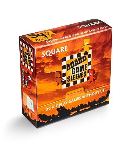 Arcane Tinmen - Non-Glare (Matte): Square Card Sleeves - 70x70mm - 50 Lommer - #AT-10429