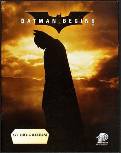 Batman Begins Stickers (Klistermærker) - Album