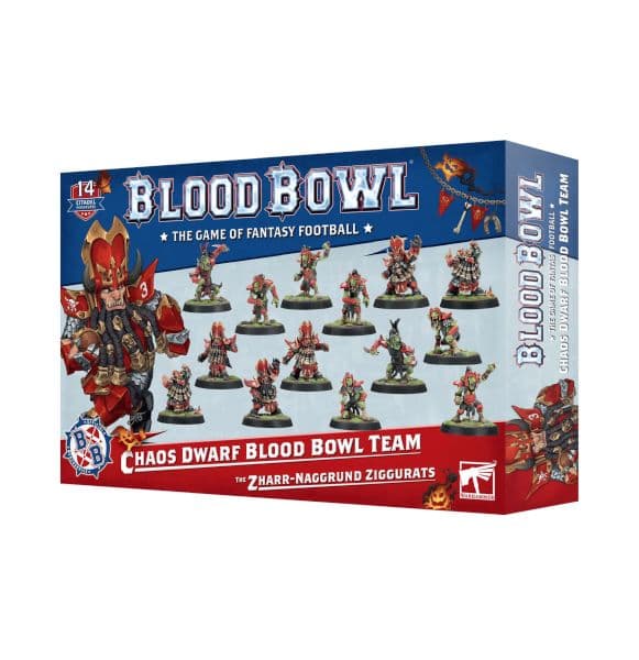 Blood Bowl - Team: Chaos Dwarf - The Zharr-Naggrund Ziggurats - 99120911001