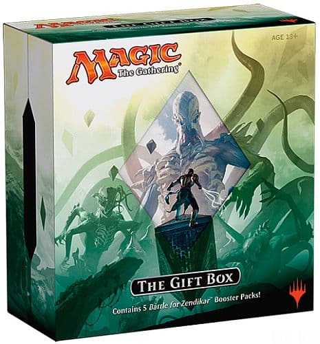 The Gift Box 2015 (Holiday) - Magic the Gathering - Box til 2000 kort & 5 Battle for Zendikar Boosters