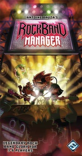 Rockband Manager Music Card Game