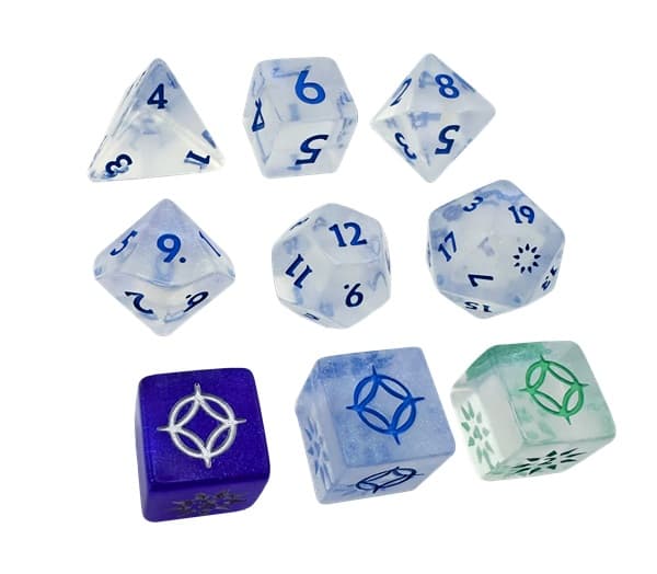 Dice - Terningesæt - 9 terninger - Cosmere RPG: Stormlight