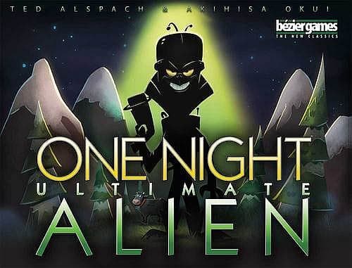 One Night: Ultimate Alien - Bluffing Card Game (Kan kombineres med One Night: Ultimate Werewolf)