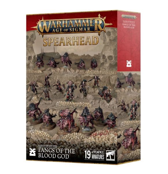 Spearhead: Blades of Khorne: Fangs of the Blood God - Begynderbox - 99120201200