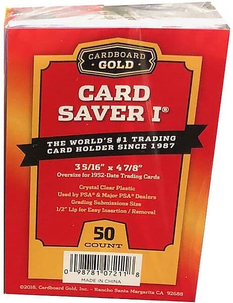 Cardboard Gold - Card Saver 1 - Toploaders (50 stk.)