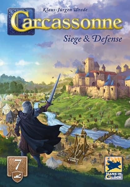 Carcassonne (Engelsk) - Udvidelse 7: Siege and Defense (2025)