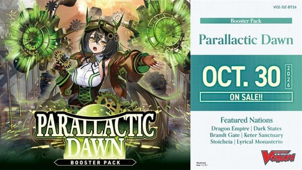 Cardfight!! Vanguard CCG DZ DivineZ Set 16: Parallactic Dawn (Display) 16 Pakker - Engelsk