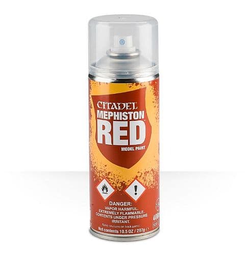 Citadel Primer Spray: Mephiston Red (Citadel Base) - 8020999908406