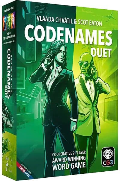 Codenames: Duet (Engelsk 2025 Refresh) - Coop Word Game