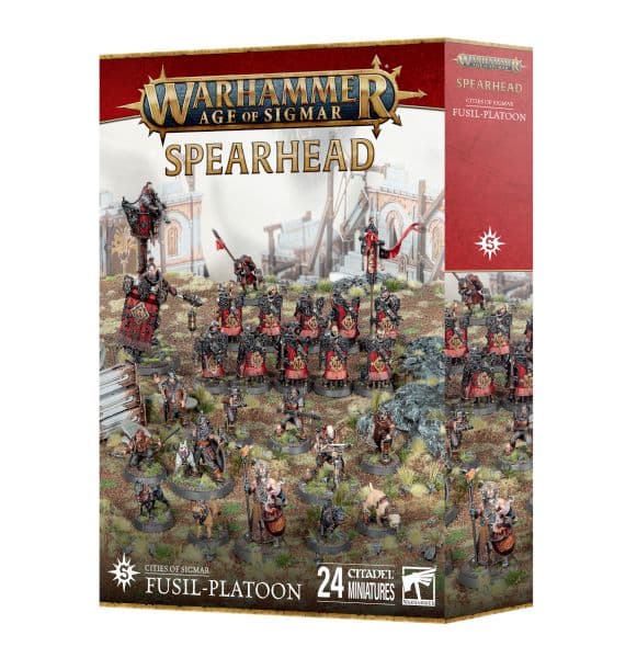 Spearhead: Cities of Sigmar: Fusil-platoon - Begynderbox - 99120202059