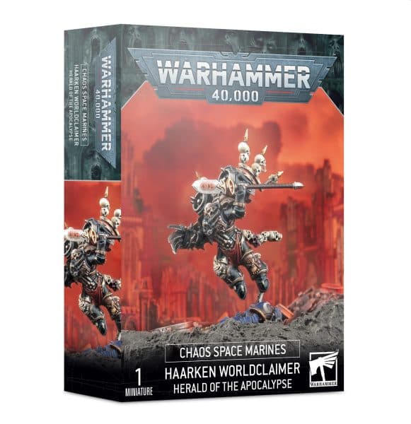 Chaos Space Marines - Haarken Worldclaimer, Herald of the Apocalypse - 99120102164 DO
