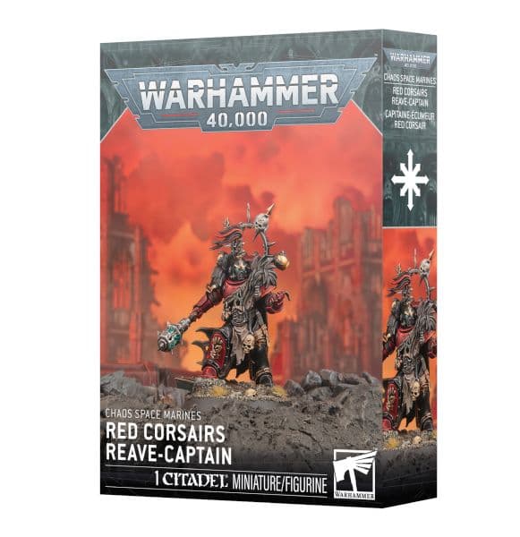 Chaos Space Marines - Red Corsairs Reave-Captain - 99120102222