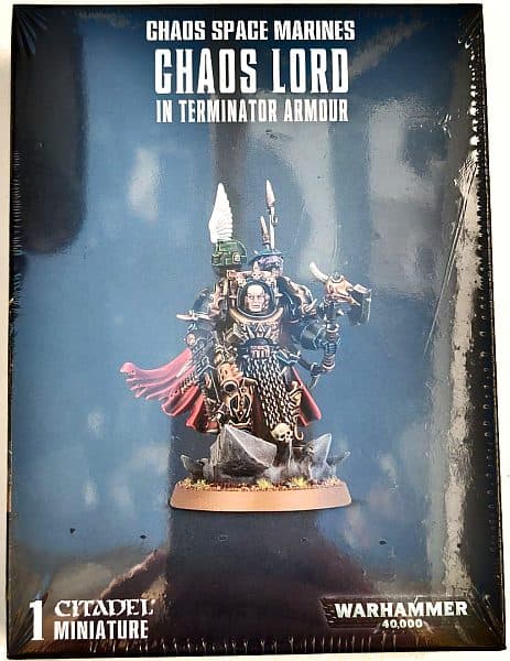 Chaos Space Marines - Chaos Lord in Terminator Armour (Terminator Lord) - 99120102169