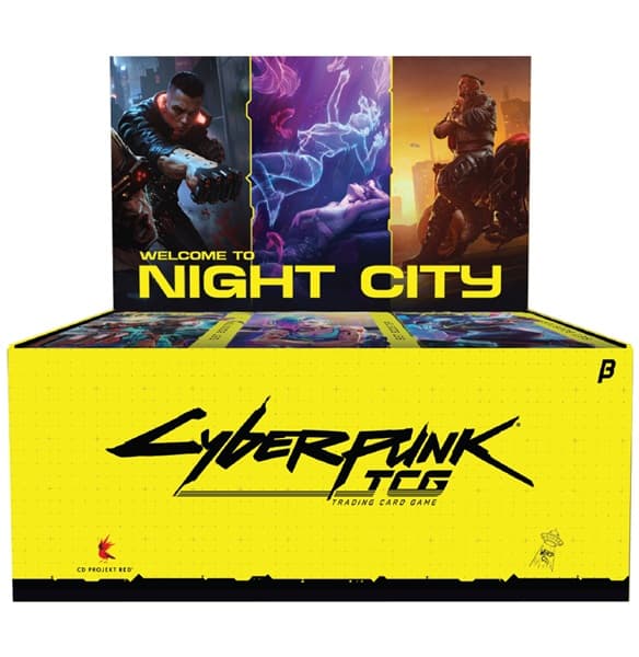 Cyberpunk TCG: Welcome to Night City (Beta) - Booster Display (Box med 36 Pakker)