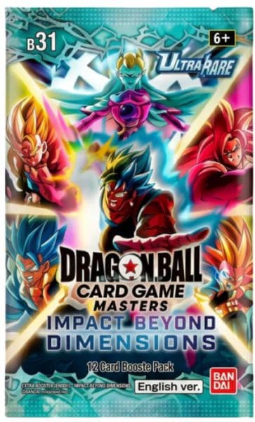 Dragon Ball Super: Masters TCG: Booster Pack - Set 31: Ultra-Bout 04 - Impact Beyond Dimensions