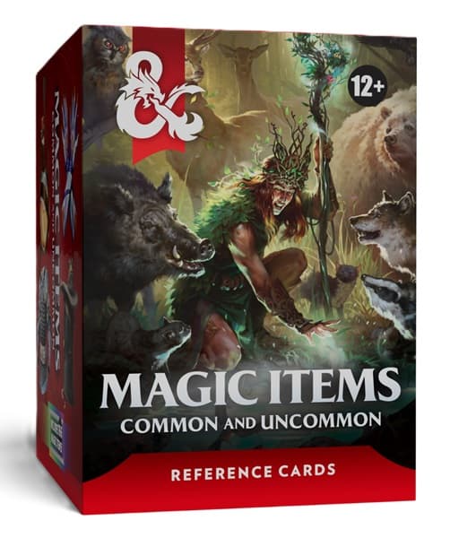 D&D 5.5/5e Tilbehør - Reference Cards Deck - Magic Items: Common and Uncommon (Trove 4) - Dungeons And Dragons 5th Edition