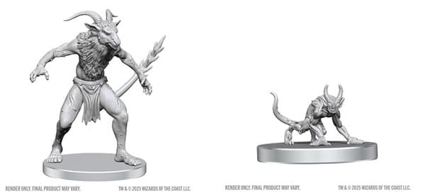 D&D Dungeons & Dragons - Nolzur's Marvelous Miniatures: Bulezau & Quasit #WZK90853