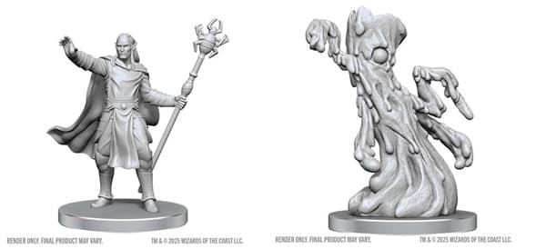 D&D Dungeons & Dragons - Nolzur's Marvelous Miniatures: Drow Mage & Yochlol #WZK90858