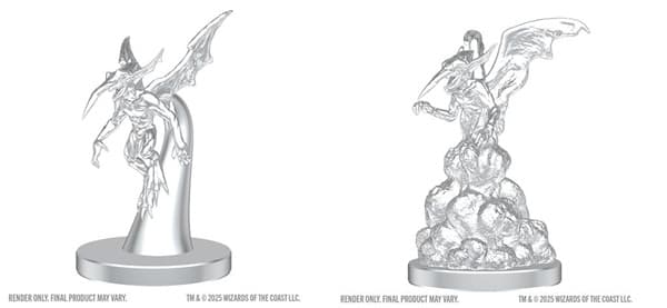 D&D Dungeons & Dragons - Nolzur's Marvelous Miniatures: Ice Mephit & Dust Mephit #WZK90810