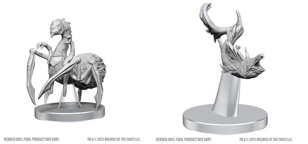 D&D Dungeons & Dragons - Nolzur's Marvelous Miniatures: Neogi & Space Eel #WZK90856