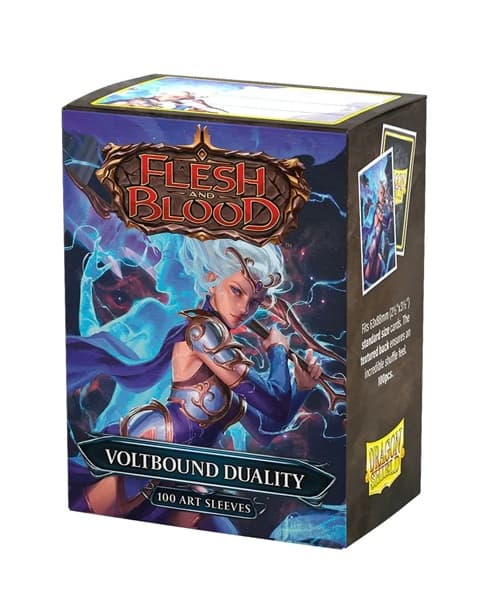 Dragon Shield Deck Protectors - Matte Art Sleeves: Flesh and Blood - Voltbound Duality - 100 lommer - Dragonshield - Sleeves #AT-16183