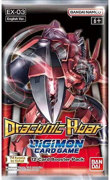 Digimon Card Game - EX03: Draconic Roar (Digimon Links) - Booster Pack