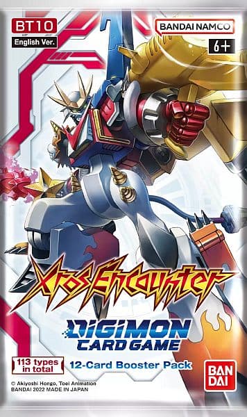 Digimon Card Game - BT10: XROS Encounter - Booster Pack