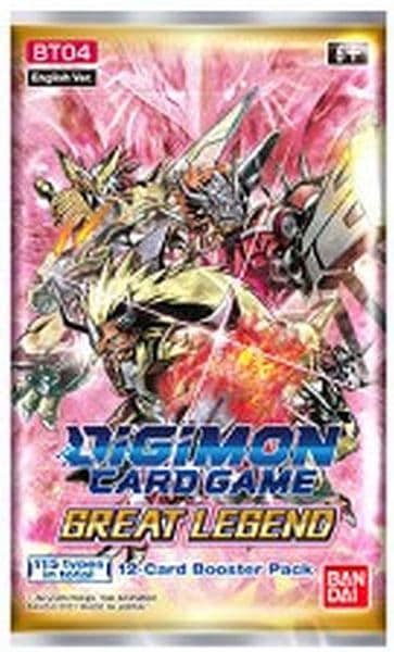 Digimon Card Game - BT04: Great Legend - Booster Pack